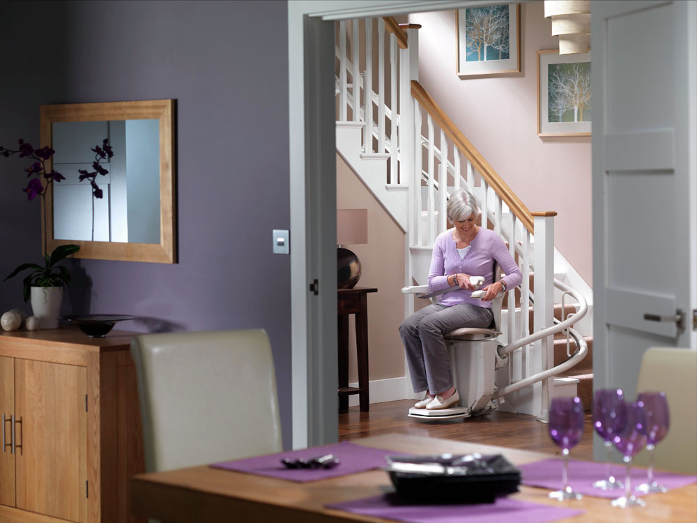 Curved Stairlifts Installation