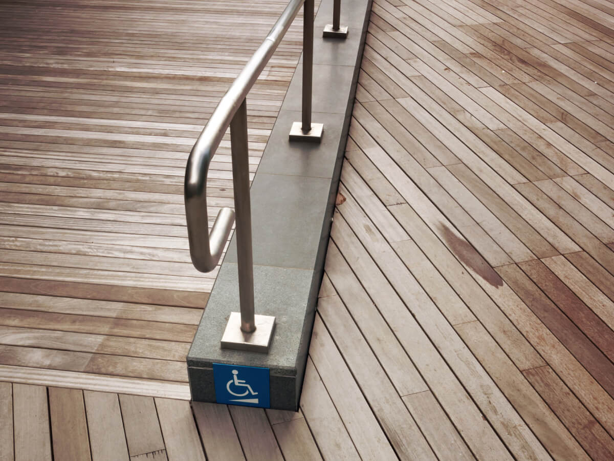 Outdoor Wheelchair Ramp