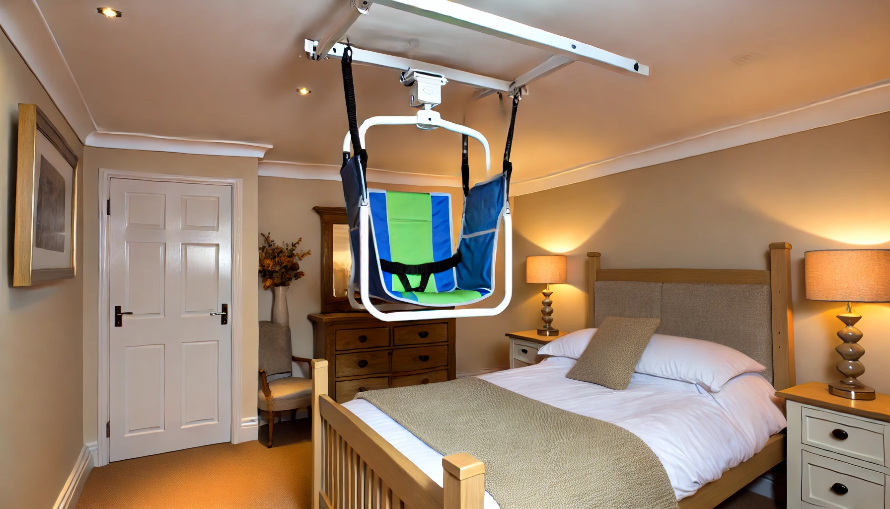 Bedroom Ceiling Lift For The Disabled